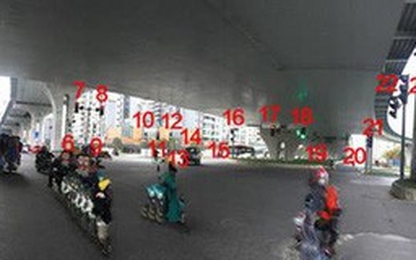 Người dân hoang mang vì ngã tư này có tới... 37 cột đèn giao thông