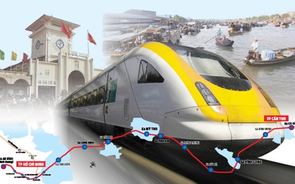 5 tỉ USD xây dựng đường sắt TP.HCM - Cần Thơ