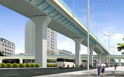 Hà Nội khởi công đường trên cao đoạn Vĩnh Tuy - Ngã Tư Sở