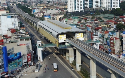Hà Nội nghiên cứu đầu tư tuyến đường sắt đô thị số 8 dài 37km