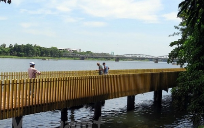 Huế đưa vào sử dụng tuyến đường đi bộ dọc sông Hương từ 15/9