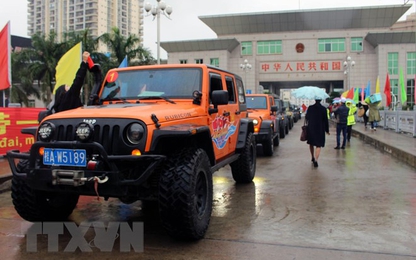 Du khách được đi du lịch tự lái xe qua biên giới Lạng Sơn-Quảng Tây