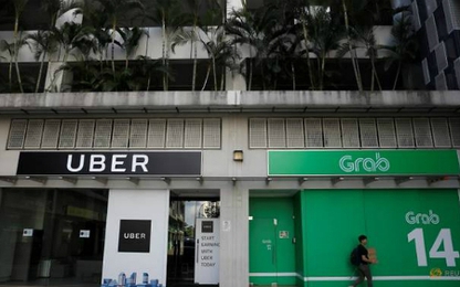 Grab và Uber bị phạt 9,5 triệu USD vì vụ sáp nhập ở Singapore