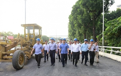 Bí thư Thành uỷ HN yêu cầu hoàn thành cầu vượt An Dương trước 10-10