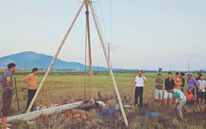 Bốn người tử vong khi kéo cáp viễn thông