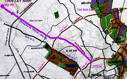 Đề xuất phương án đầu tư xây cao tốc TPHCM - Mộc Bài