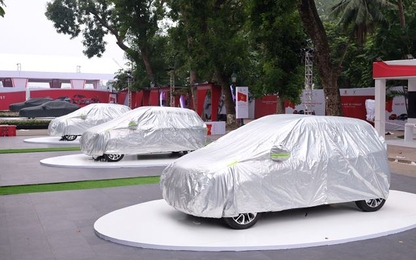 Những hình ảnh "nóng" về 4 mẫu xe VinFast trình làng