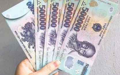 Sử dụng bao lì xì hình tiền Việt Nam bị phạt đến 80 triệu đồng