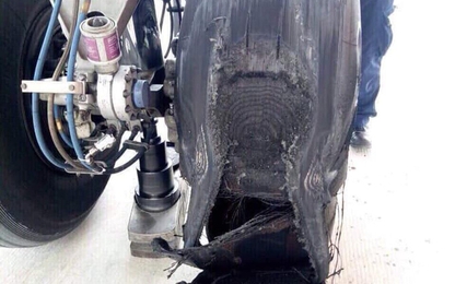 Vietjet lên tiếng về máy bay bị hư lốp sau khi hạ cánh