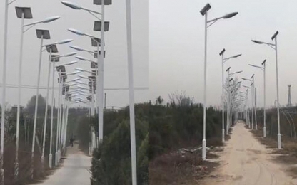 Con đường "sáng nhất Trung Quốc": Dài 3 km có hơn 1.000 đèn cao áp