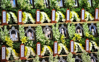 17 quan chức Chính phủ Hàn Quốc phải chịu trách nhiệm vụ chìm phà Sewol