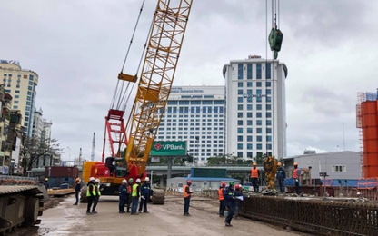 Ga ngầm đường sắt Nhổn - ga Hà Nội thi công từ tháng 6