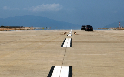 Đường băng số 2 sân bay Cam Ranh sắp đưa vào hoạt động