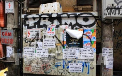 Mức phạt nào cho người phát tờ rơi, dán quảng cáo cột điện?