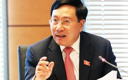 Phó thủ tướng Phạm Bình Minh sẽ trả lời chất vấn của Quốc hội