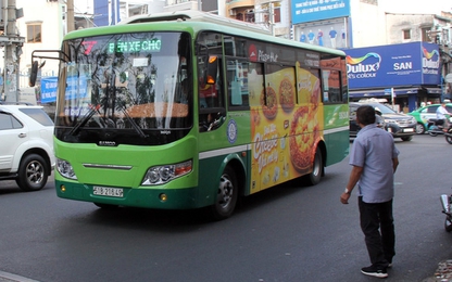 Quảng cáo trên xe buýt TP.HCM: Chủ nhãn hàng có thể trực tiếp đấu giá