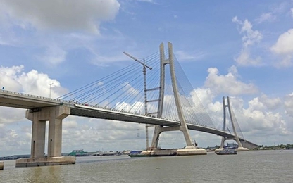 Sẽ khắc phục rạn nứt mặt đường dẫn cầu Vàm Cống trước ngày 9/7