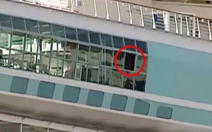 Ông trượt chân, làm rơi cháu gái khỏi cửa sổ du thuyền