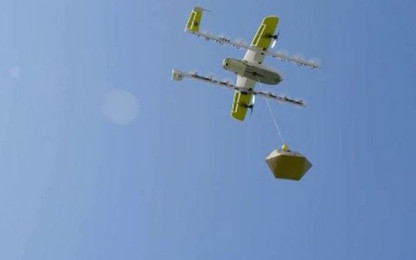 Độc đáo dịch vụ “ship đồ” bằng máy bay không người lái