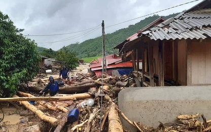 Một người chết, 13 người mất liên lạc do mưa bão số 3