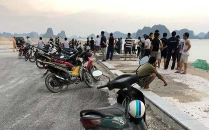 Tài xế xe khách chết đuối thương tâm khi tắm biển cùng con trai