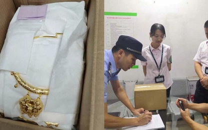 Đi tàu điện, người đàn ông để quên hộp vàng trị giá 3,5 tỷ đồng