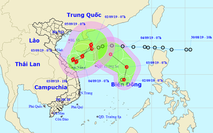 Dị thường: 2 áp thấp nhiệt đới cùng lúc xuất hiện trên Biển Đông