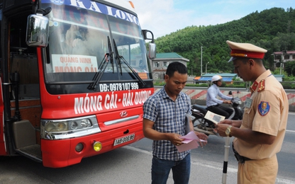 Quảng Ninh: Công bố đường dây nóng đảm bảo ATGT dịp nghỉ lễ 2/9