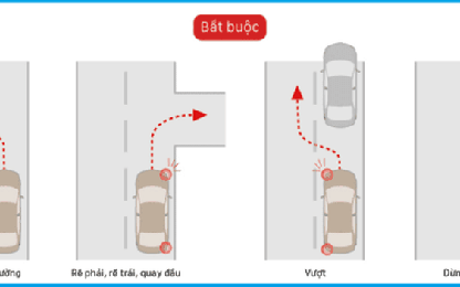Cách sử dụng đèn xi nhan đúng luật và an toàn
