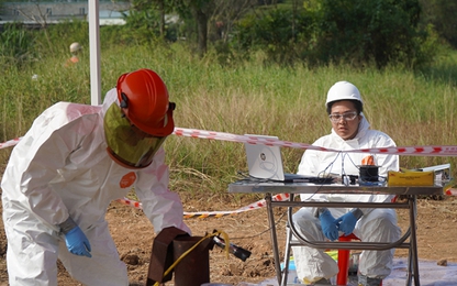 Bắt đầu xử lý dioxin ở sân bay Biên Hòa