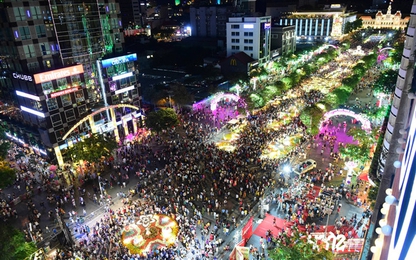 Địa điểm và giá giữ xe cho khách tham quan đường hoa Nguyễn Huệ