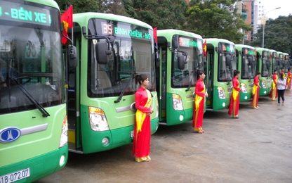 Liên kết xe buýt với Grab để thu hút khách đi xe