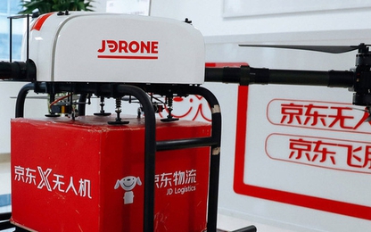 JD.com giao hàng bằng máy bay không người lái để chống dịch