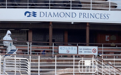 Hai du khách nhiễm COVID-19 trên tàu Diamond Princess tử vong