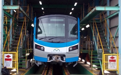 Hai đoàn tàu metro số 1 sẽ nhập về giữa năm nay