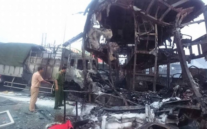 Điểm lại các vụ TN thảm khốc từng xảy ra trên QL1 qua Bình Thuận