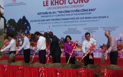 Khởi công dự án Vệ sinh môi trường TP HCM giai đoạn 2