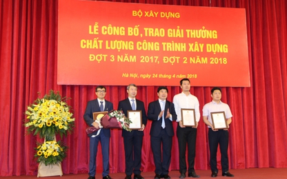Trung Nam Group ăm trọn 2 giải thưởng công trình chất lượng cao