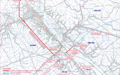 Tuyến tránh Long Xuyên đã có phương án tư vấn thiết kế