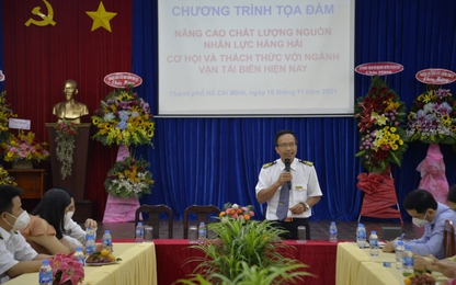 Thu nhập cao nhưng ngành vận tải biển vẫn thiếu hụt lao động