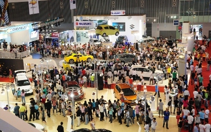 150 mẫu xe trị giá 250 tỷ đến Motor Show 2015