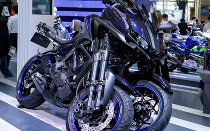 Yamaha MWT-9: Chiếc "phi thuyền" 3 bánh vượt địa hình