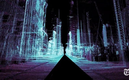 Clip mô tả cách xe tự lái 'nhìn' đường