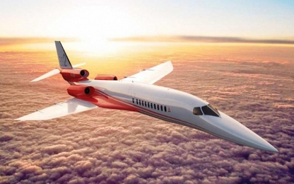 Chiêm ngưỡng màn bay thử của máy bay siêu thanh Aerion AS2