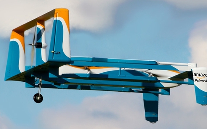 Tiết lộ chi tiết Drone của Amazon đi giao hàng