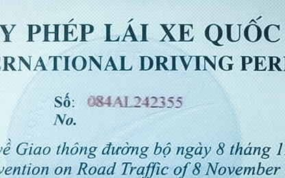 Xin cấp GPLX quốc tế cần những thủ tục gì?