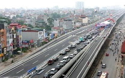 Điều chỉnh vạch sơn, biển hạn chế tốc độ trên đường Vành đai 3