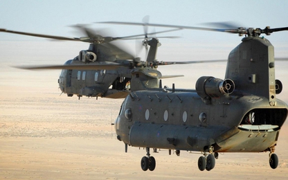 Chuyện gì xảy ra khi chiếc trực thăng "bị trói" khi đang bay?