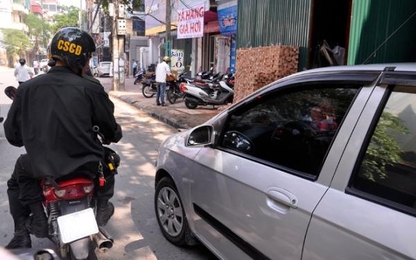 Cảnh sát cơ động được phạt lỗi gì với ôtô?