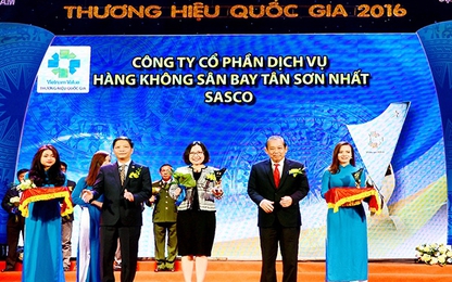 SASCO đạt Thương hiệu Quốc gia 2016